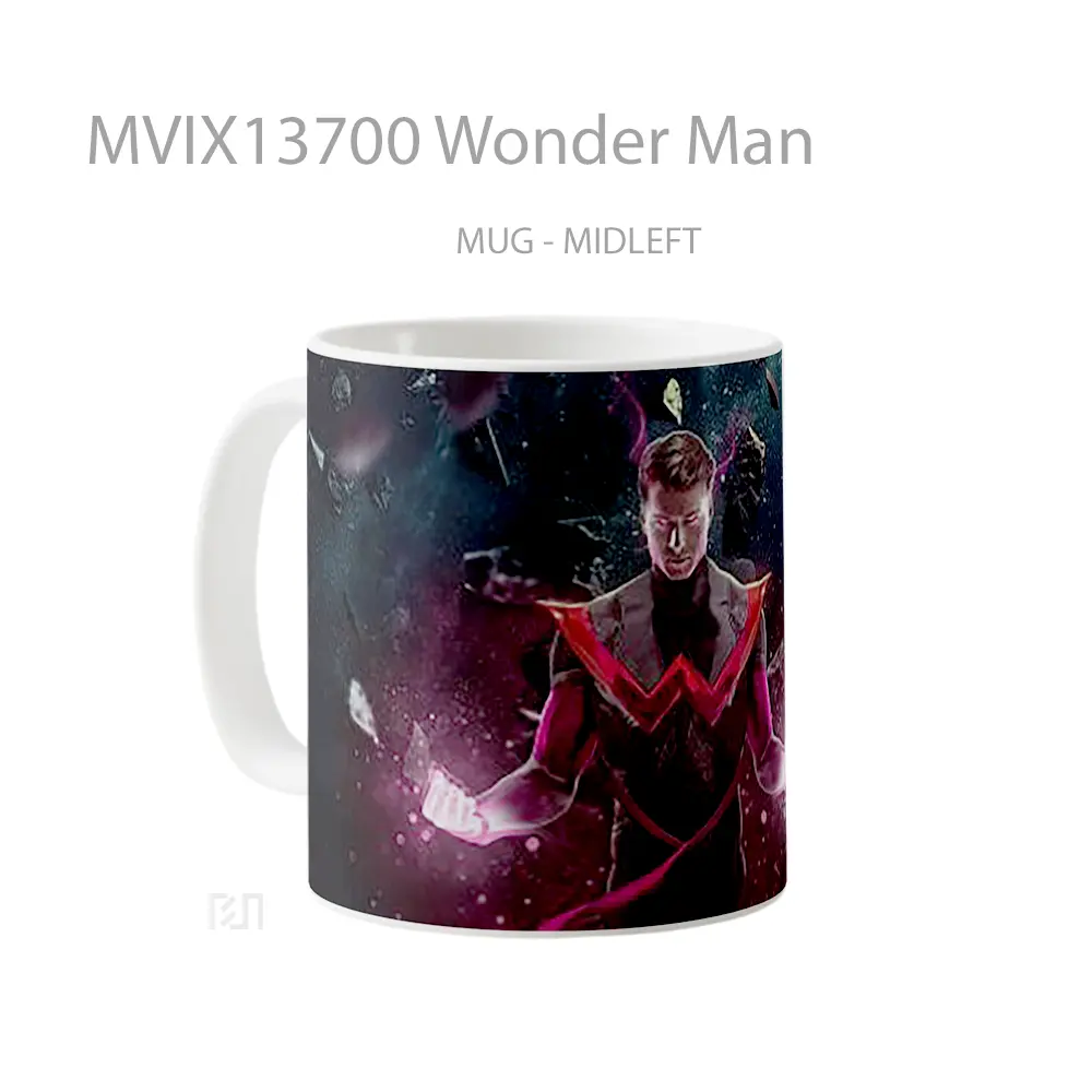 Mug Wonder Man Gelas Keramik Unik - All-side / Desain