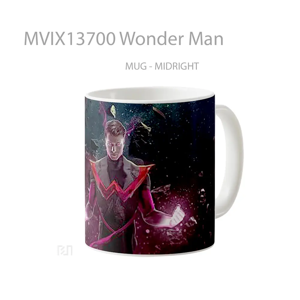 Mug Wonder Man Gelas Keramik Unik - All-side / Desain