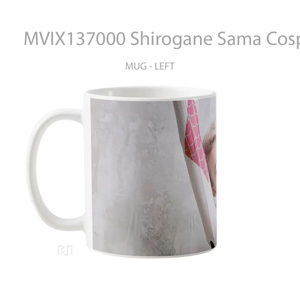 Mug Shirogane Sama Cosplay As Spider Gwen Gelas Keramik Unik - All-side / Desain