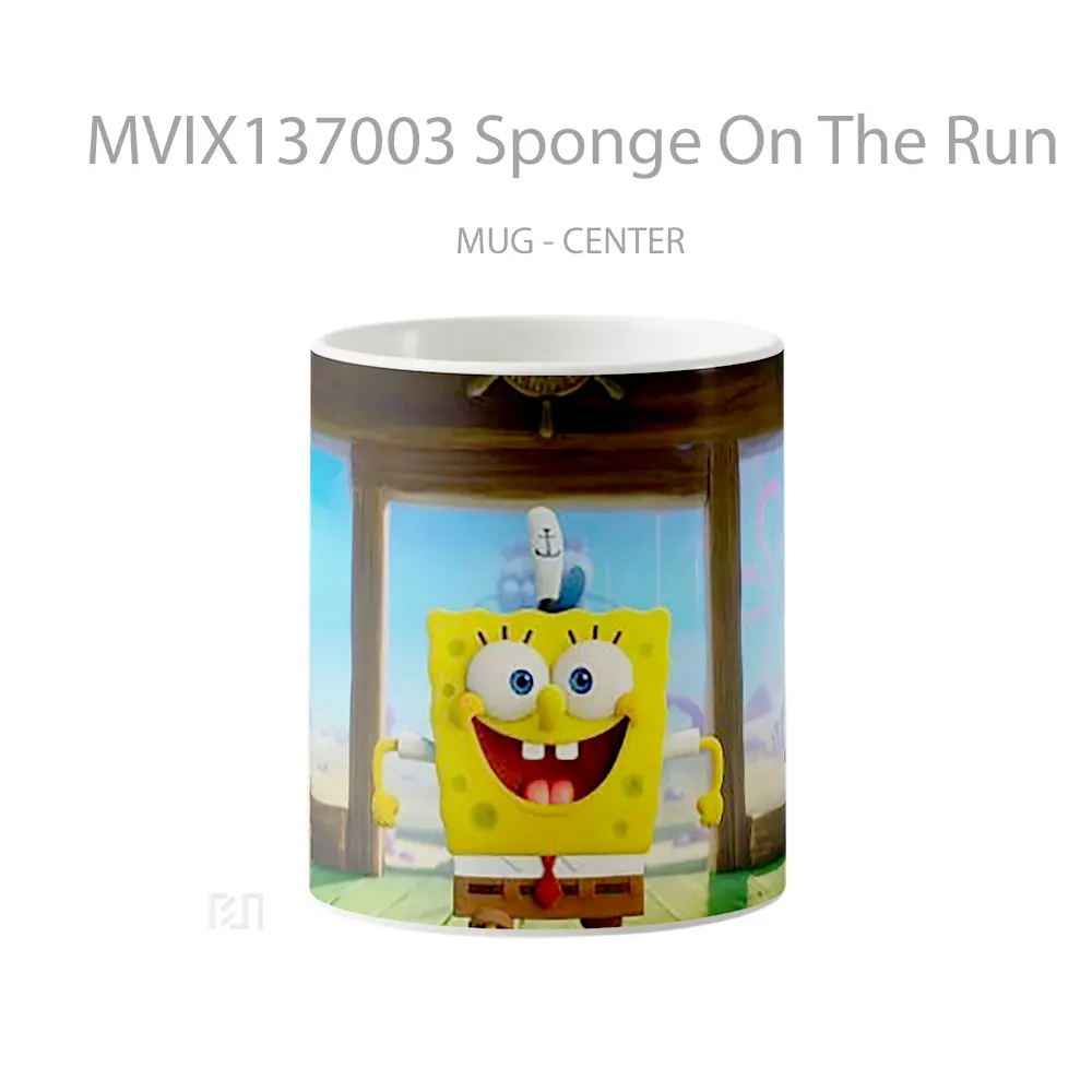 Mug Sponge On The Run Gelas Keramik Unik