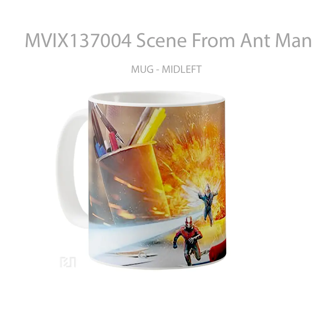 Mug Scene From Ant Man And The Wasp Gelas Superhero - All-side / Desain