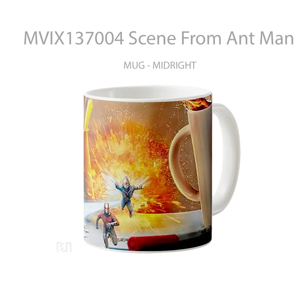 Mug Scene From Ant Man And The Wasp Gelas Superhero - All-side / Desain