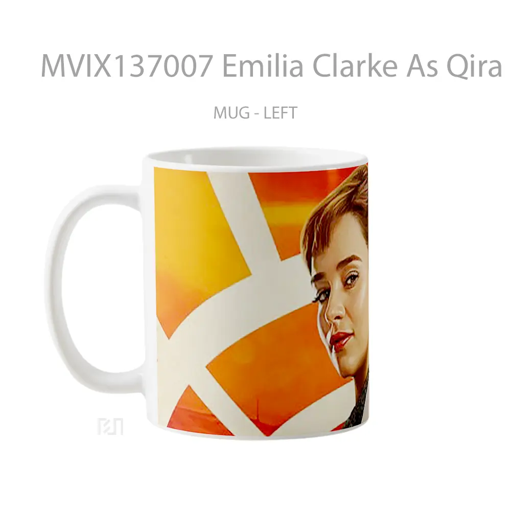 Mug Emilia Clarke As Qira Fanart Gelas Keramik Unik - All-side / Desain