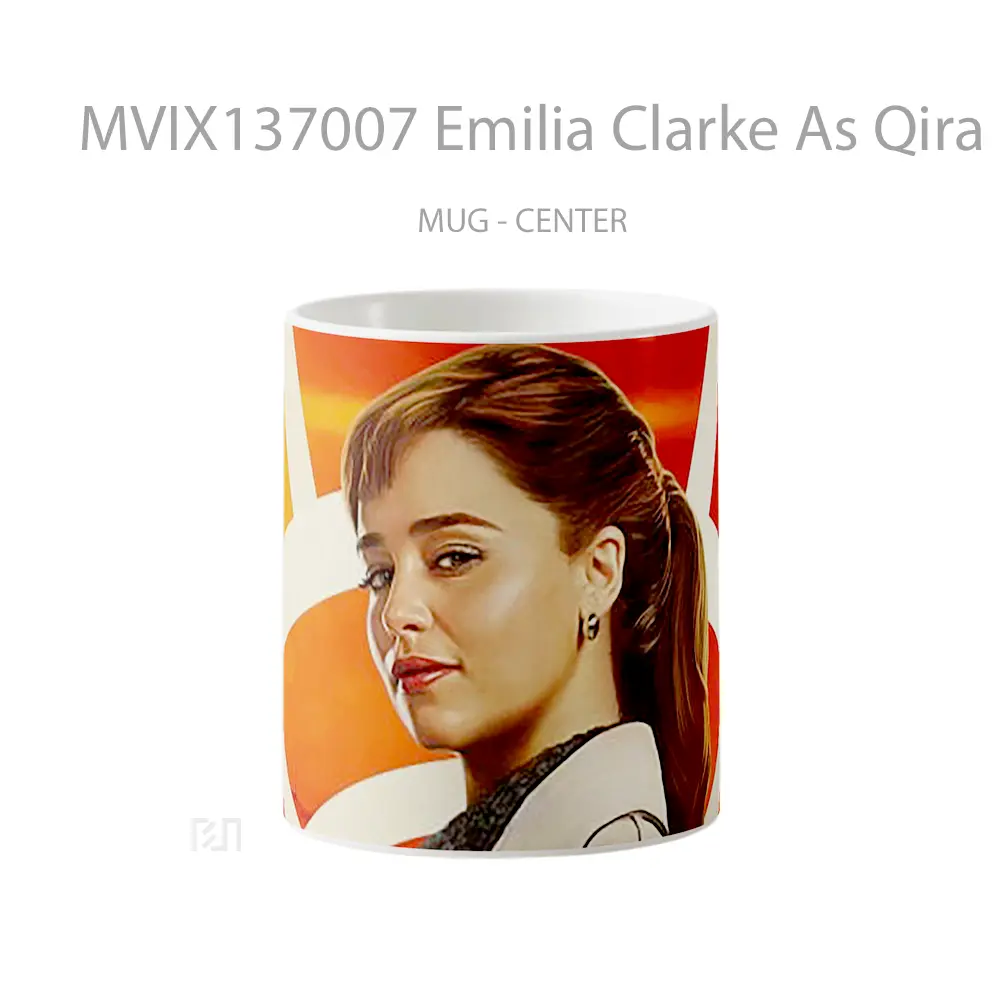 Mug Emilia Clarke As Qira Fanart Gelas Keramik Unik