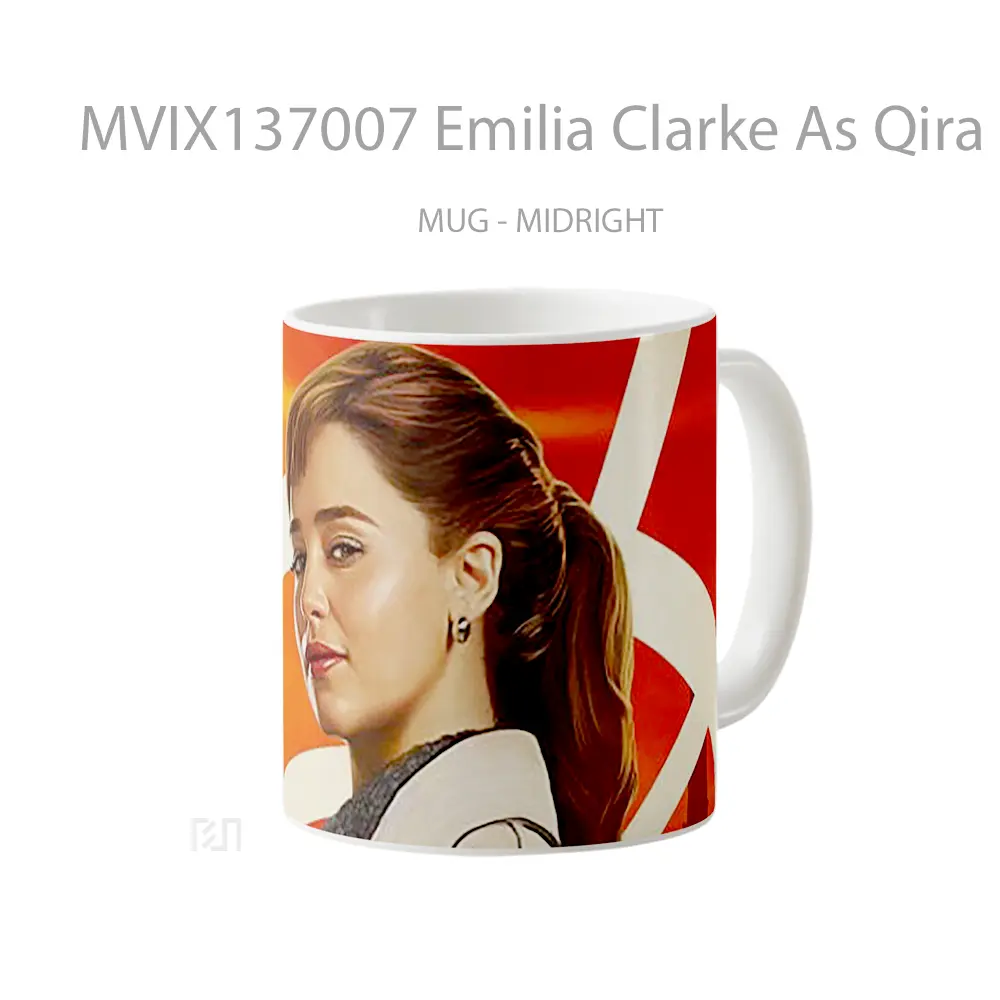 Mug Emilia Clarke As Qira Fanart Gelas Keramik Unik - All-side / Desain