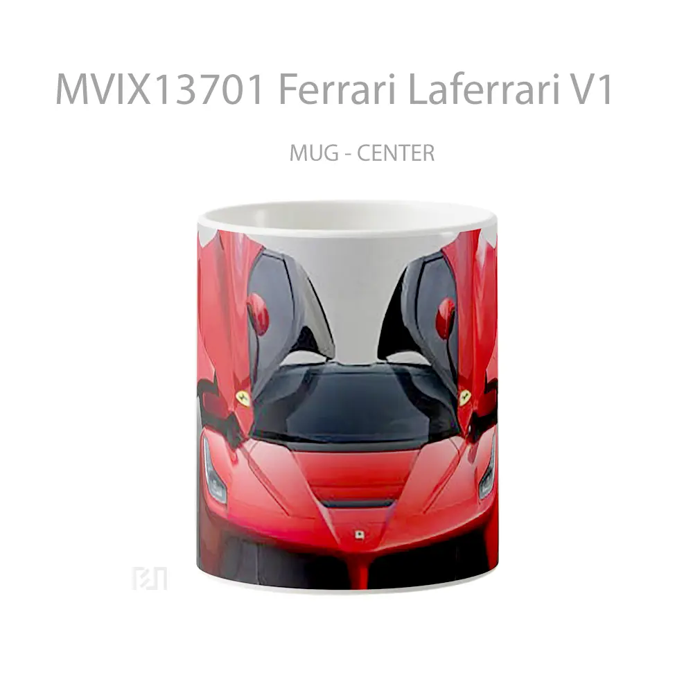 Mug Ferrari Laferrari V1 Cangkir Mobil