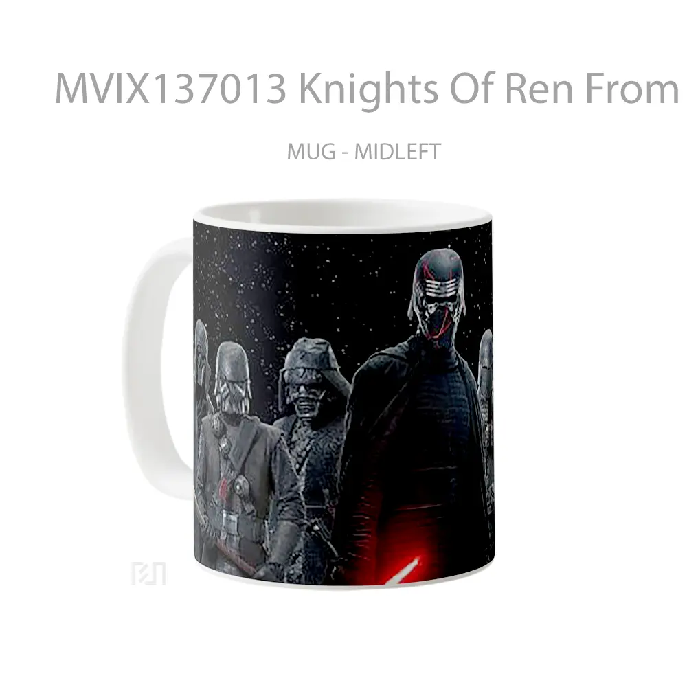Mug Knights Of Ren From Star Wars The Rise Of The Skywalker Gelas Star Wars - All-side / Desain