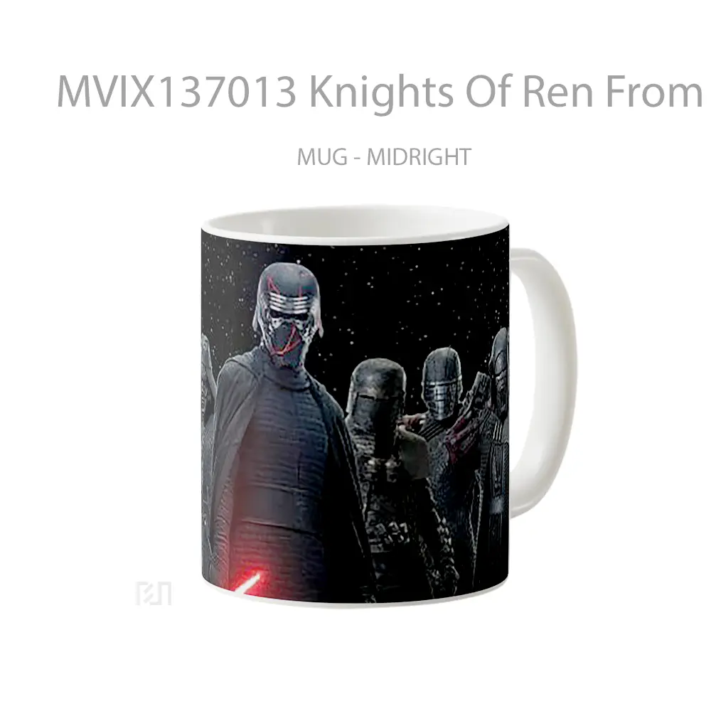 Mug Knights Of Ren From Star Wars The Rise Of The Skywalker Gelas Star Wars - All-side / Desain