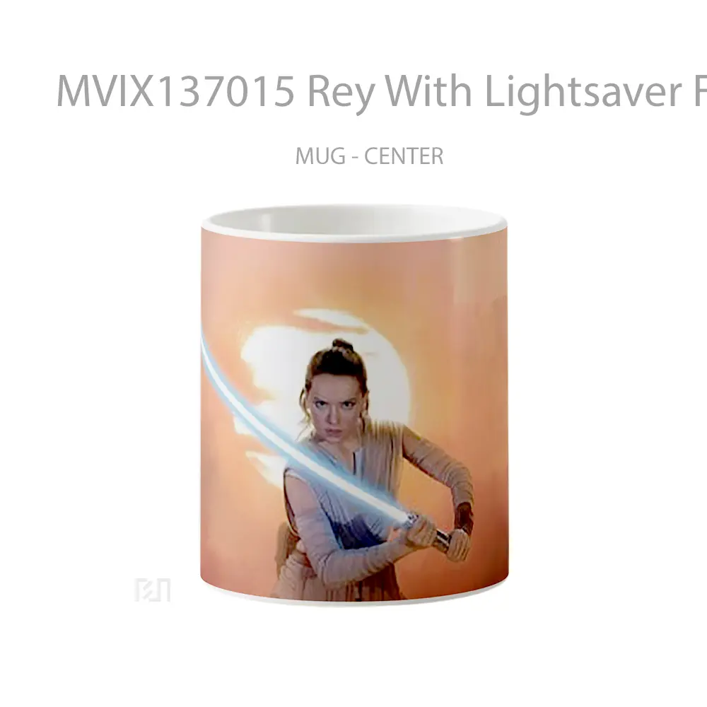 Mug Rey With Lightsaver From Star Wars The Rise Of The Skywalker Gelas Star Wars