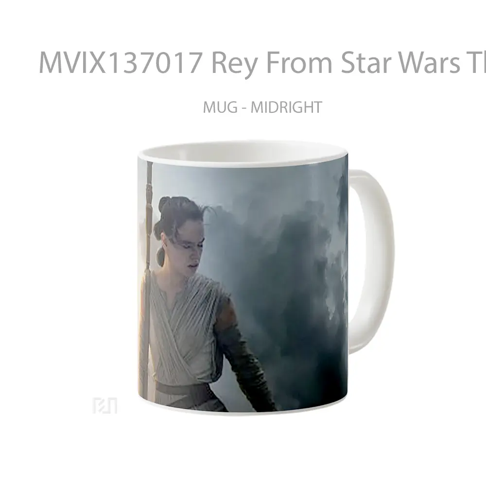 Mug Rey From Star Wars The Rise Of The Skywalker Gelas Star Wars - All-side / Desain