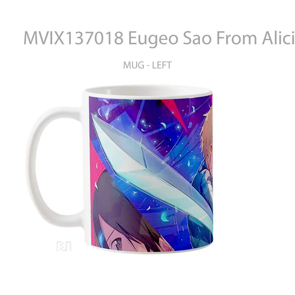 Mug Eugeo Sao From Alicization Gelas Keramik Unik - All-side / Desain