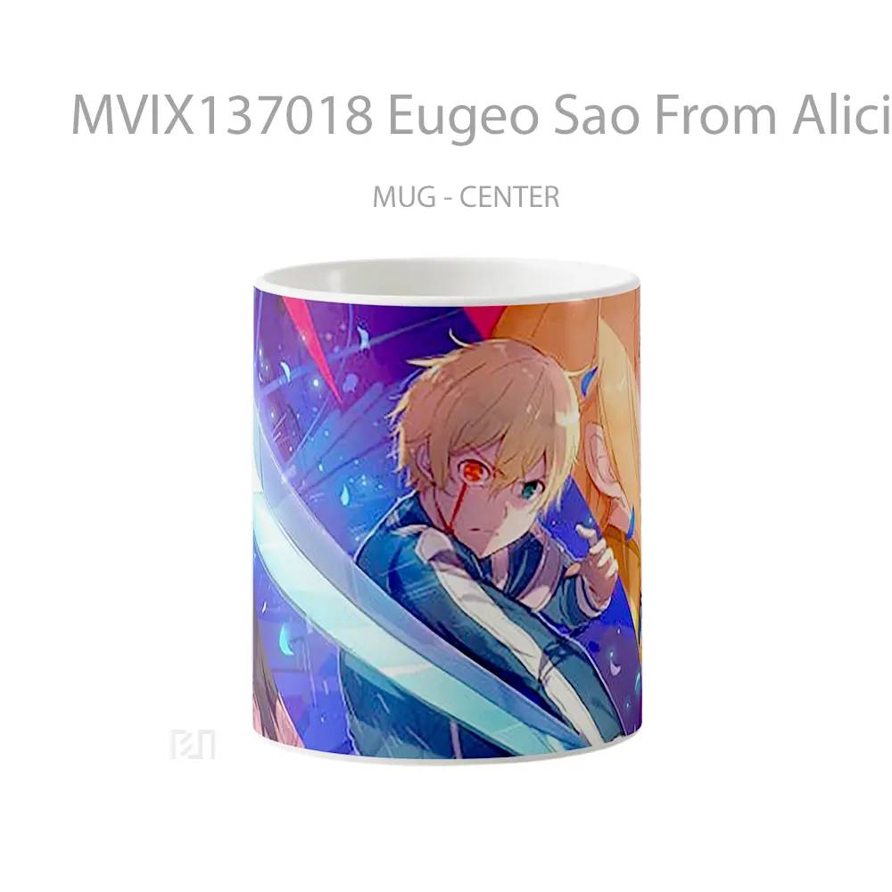 Mug Eugeo Sao From Alicization Gelas Keramik Unik