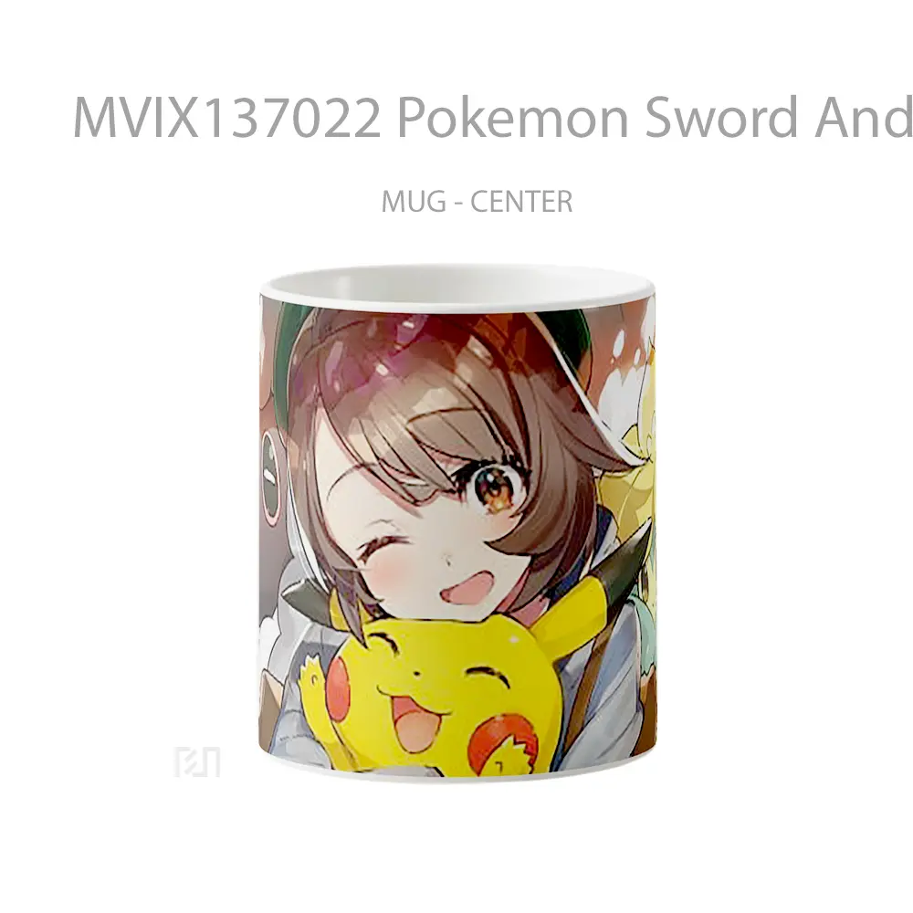 Mug Pokemon Sword And Shield Cangkir Anime