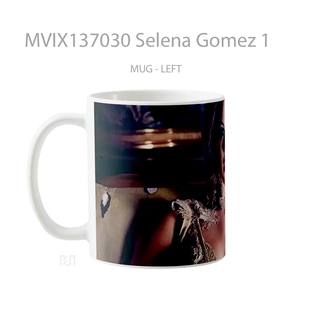 Mug Selena Gomez 1 Gelas Selebriti - All-side / Desain