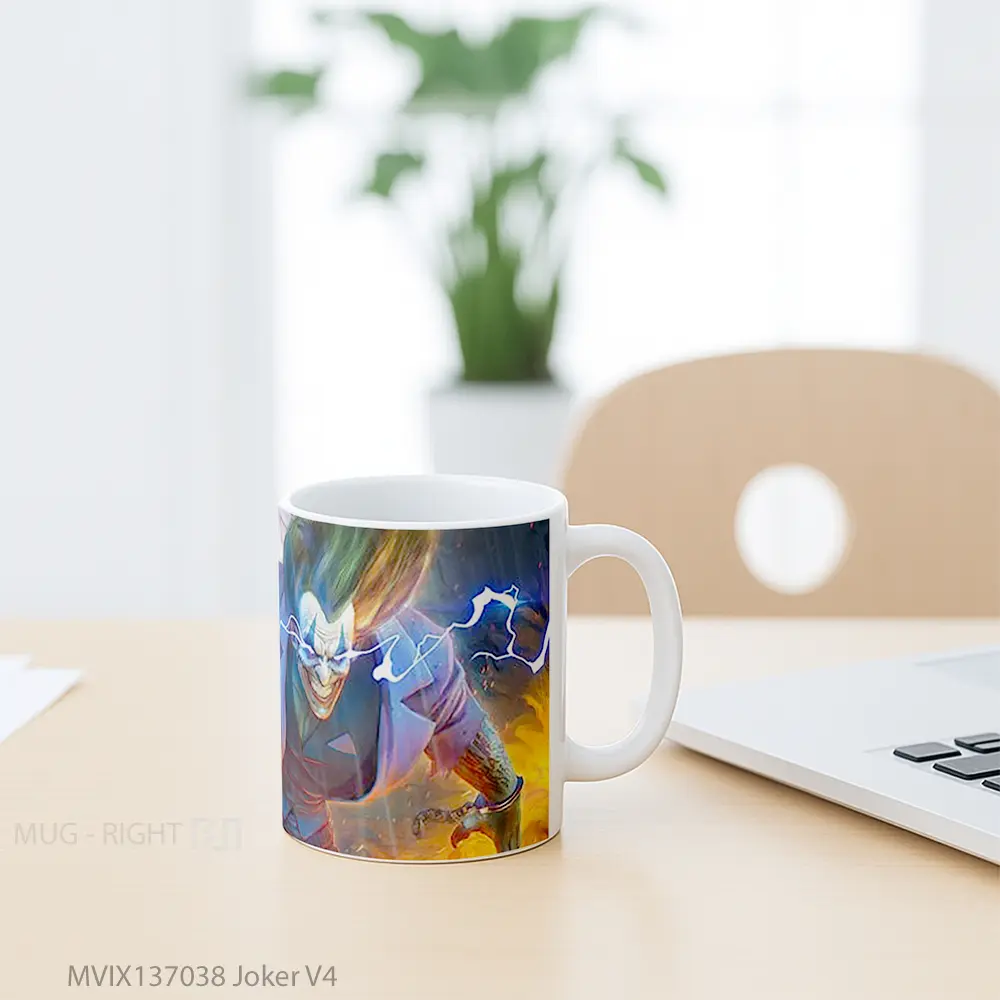 Mug Joker V4 Gelas Superhero - All-side / Desain