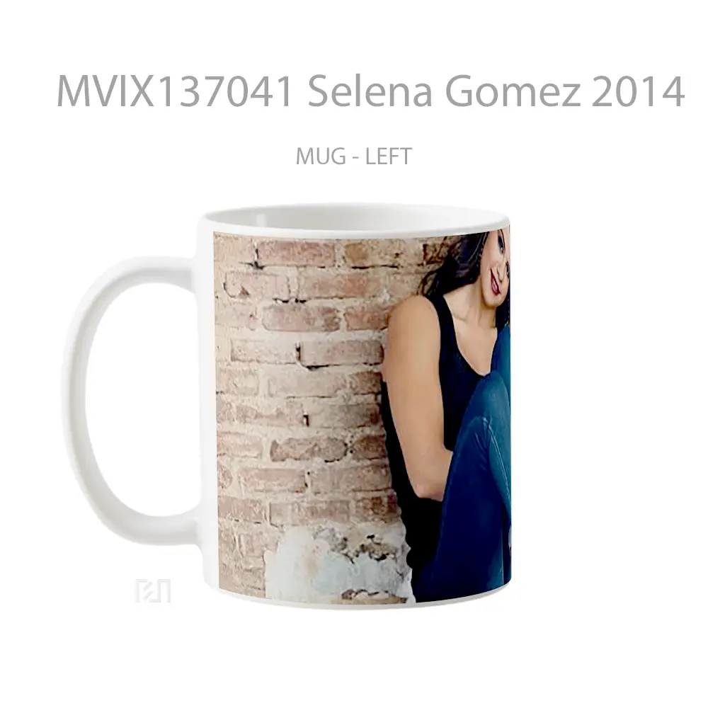 Mug Selena Gomez 2014 Gelas Selebriti - All-side / Desain