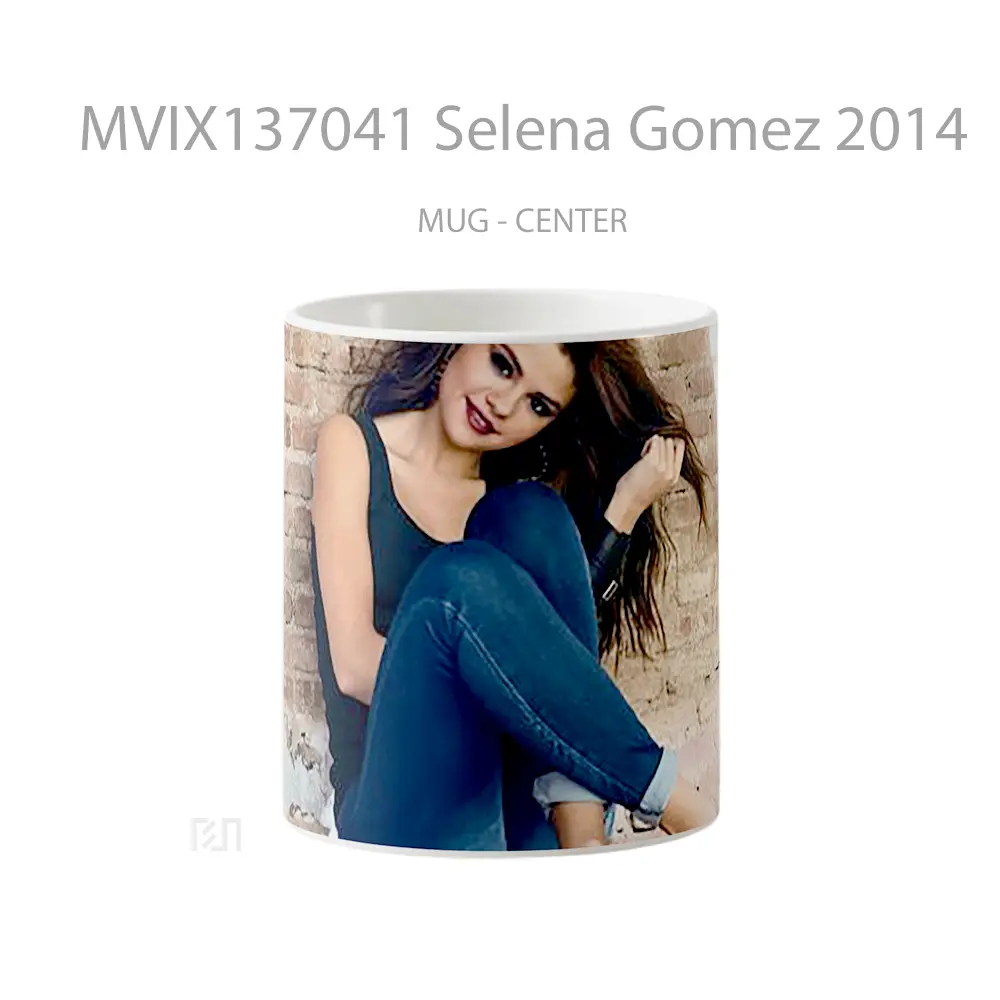 Mug Selena Gomez 2014 Gelas Selebriti