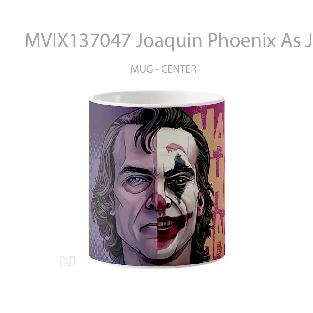 Mug Joaquin Phoenix As Joker Gelas Superhero