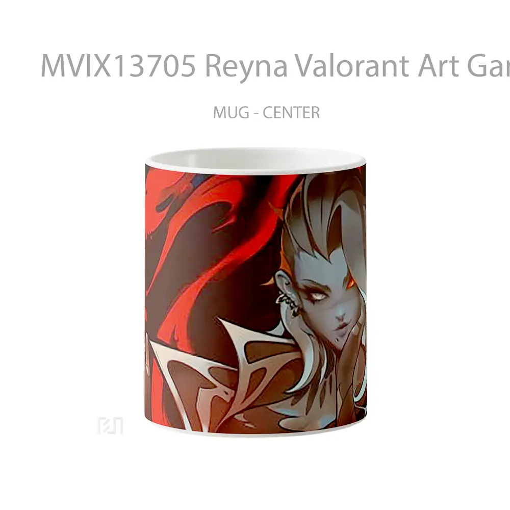 Mug Reyna Valorant Art Game Cangkir Gamer
