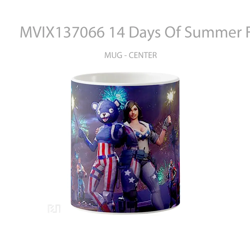 Mug 14 Days Of Summer Fortnite Cangkir Gamer