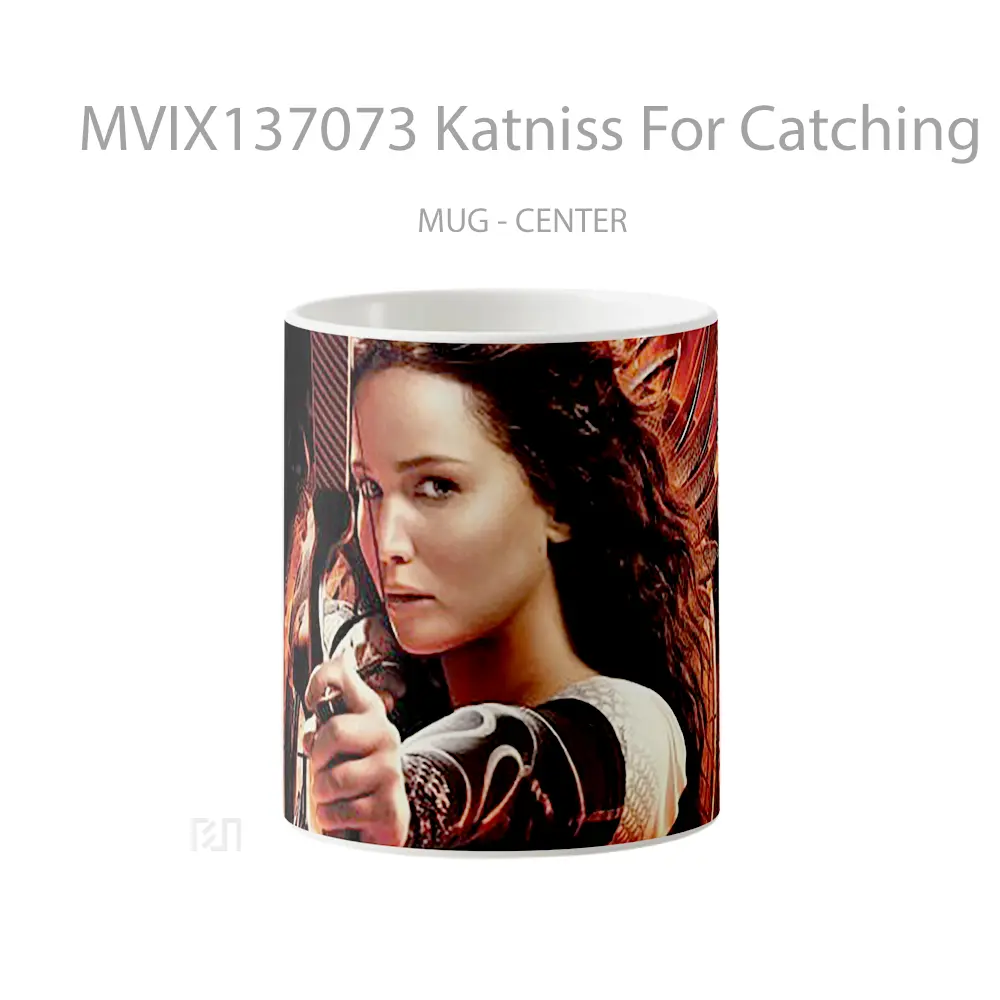 Mug Katniss For Catching Fire Gelas Keramik Unik