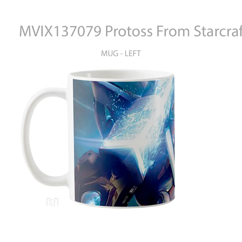 Mug Protoss From Starcraft Gelas Keramik Unik - All-side / Desain