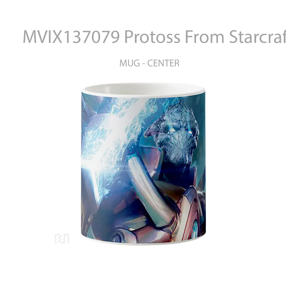 Mug Protoss From Starcraft Gelas Keramik Unik