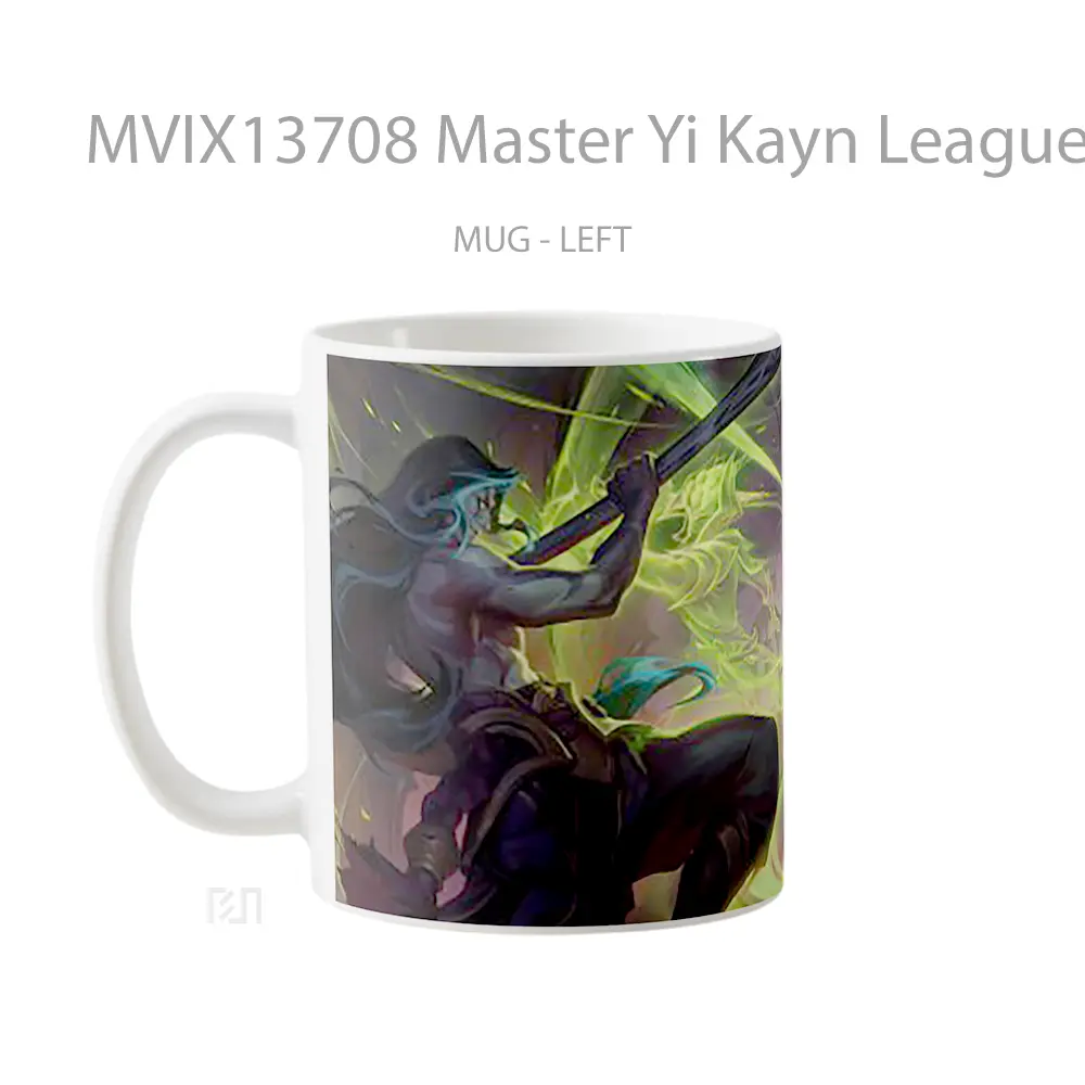 Mug Master Yi Kayn League Of Legends Runeterra Ionia Cangkir Gamer - All-side / Desain