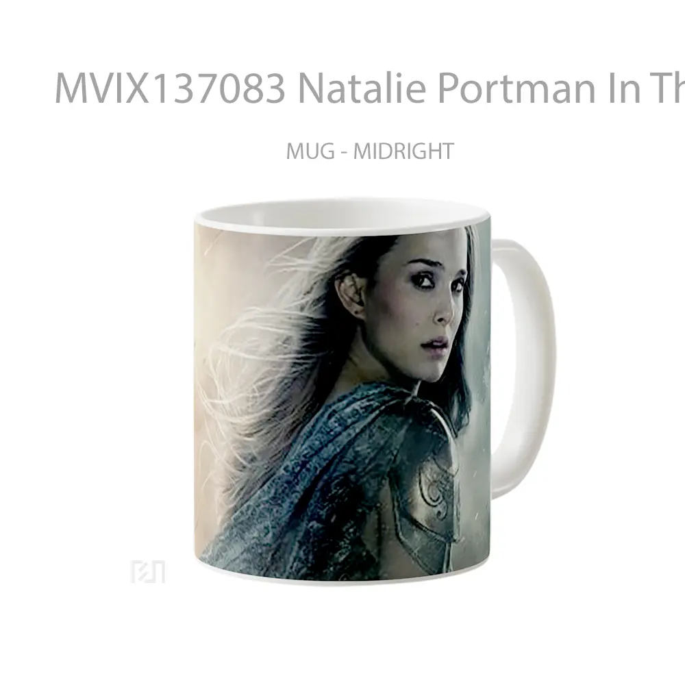 Mug Natalie Portman In Thor 2 Gelas Superhero - All-side / Desain