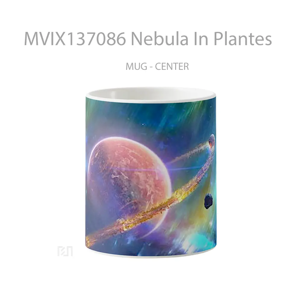 Mug Nebula In Plantes Gelas Astronomi