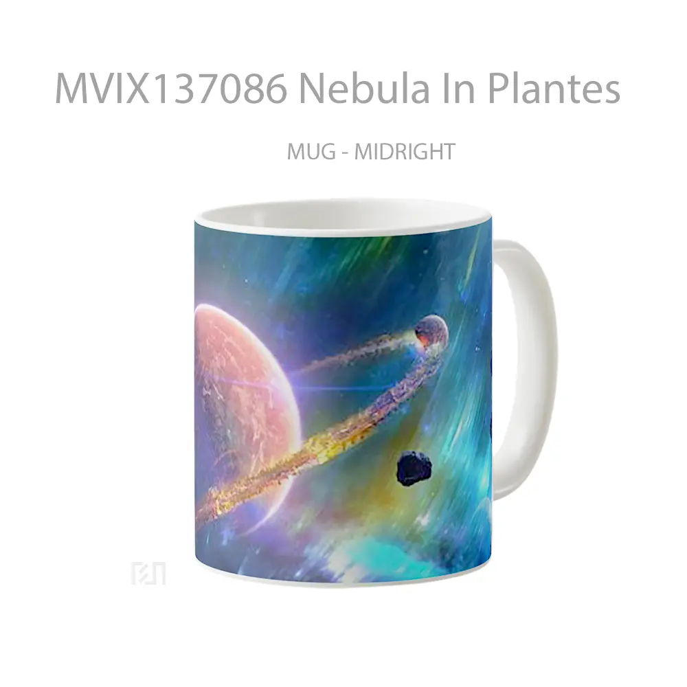 Mug Nebula In Plantes Gelas Astronomi - All-side / Desain
