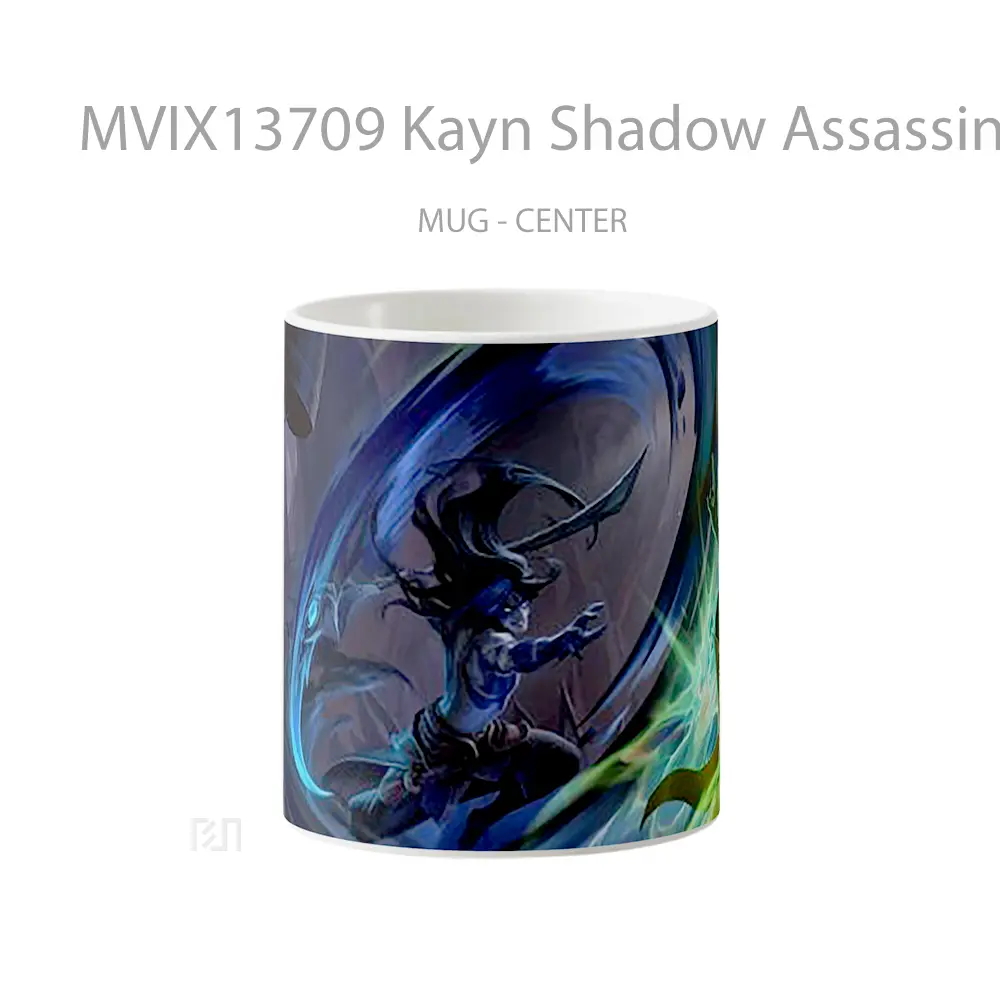 Mug Kayn Shadow Assassin League Of Legends Runeterra Cangkir Gamer