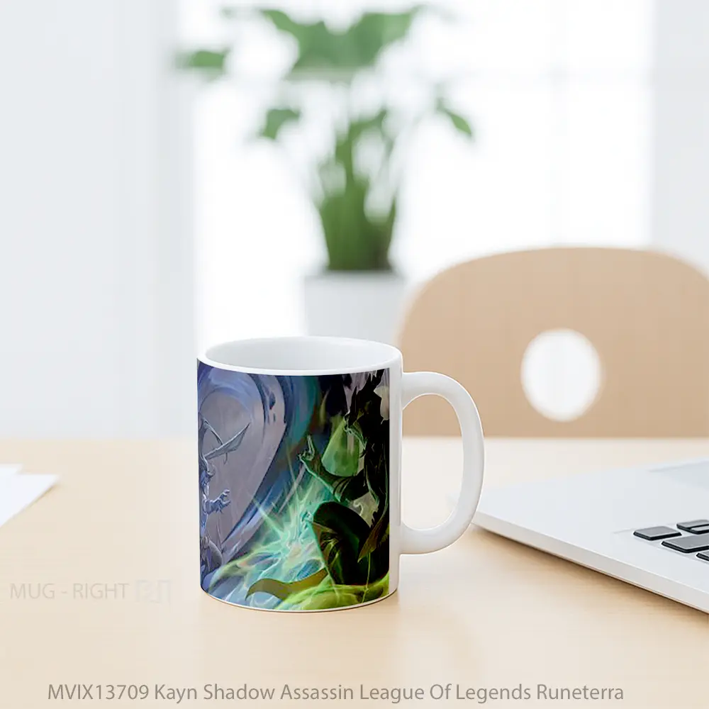 Mug Kayn Shadow Assassin League Of Legends Runeterra Cangkir Gamer - All-side / Desain