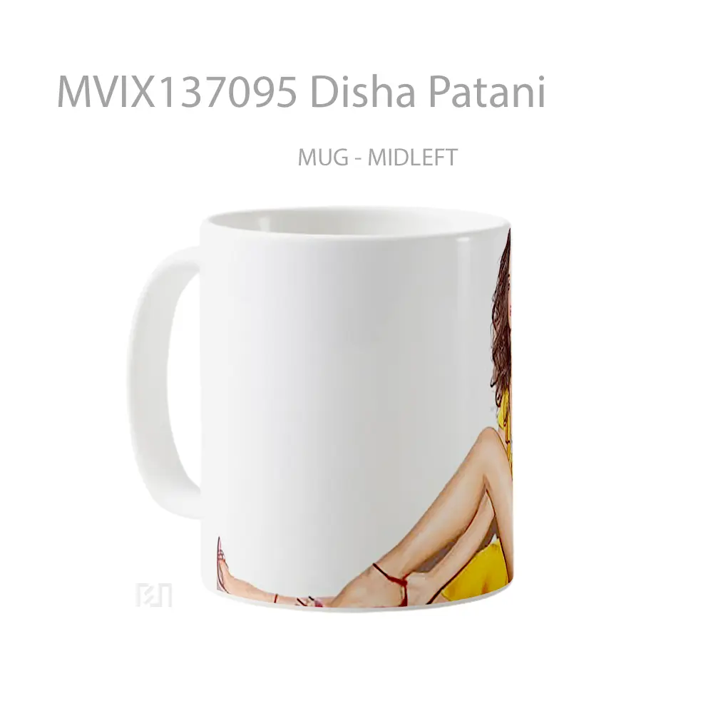 Mug Disha Patani Gelas Keramik Unik - All-side / Desain