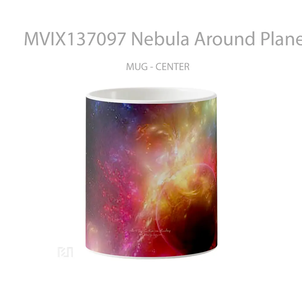 Mug Nebula Around Planet Gelas Astronomi