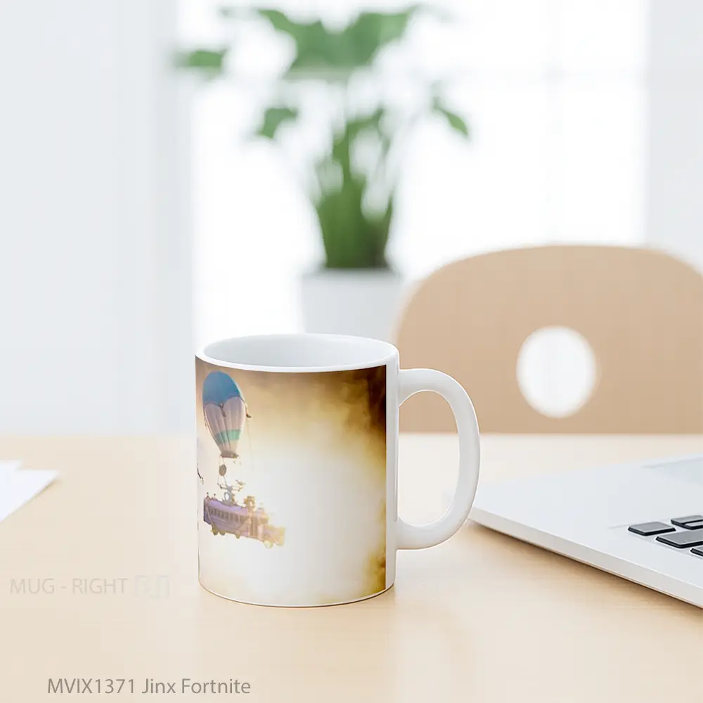 Mug Jinx Fortnite Cangkir Gamer - All-side / Desain