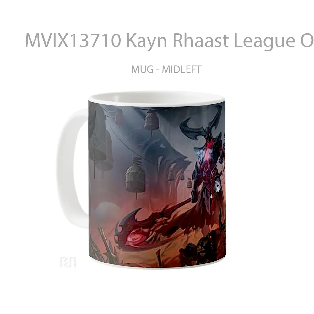 Mug Kayn Rhaast League Of Legends Runeterra Cangkir Gamer - All-side / Desain