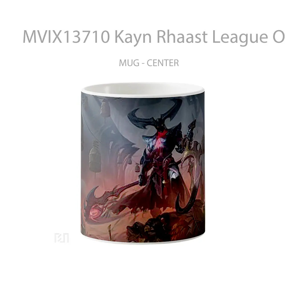 Mug Kayn Rhaast League Of Legends Runeterra Cangkir Gamer