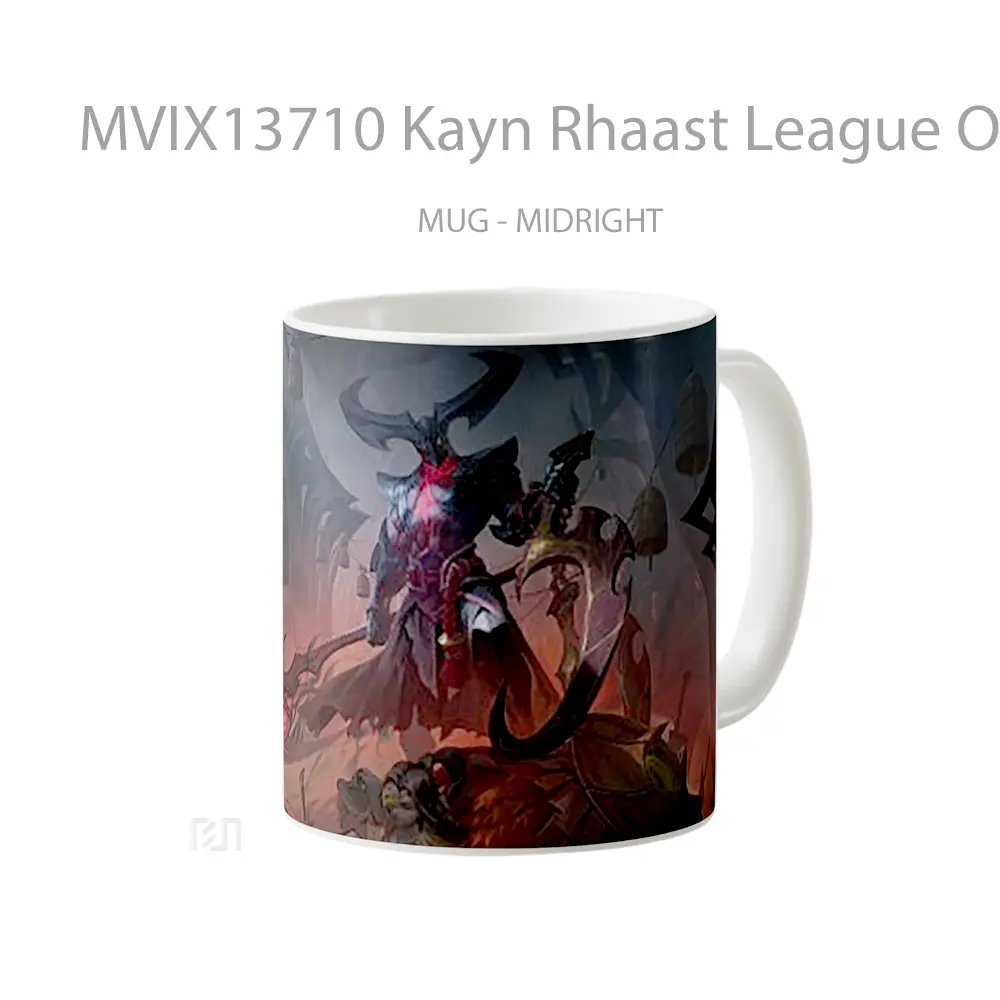 Mug Kayn Rhaast League Of Legends Runeterra Cangkir Gamer - All-side / Desain