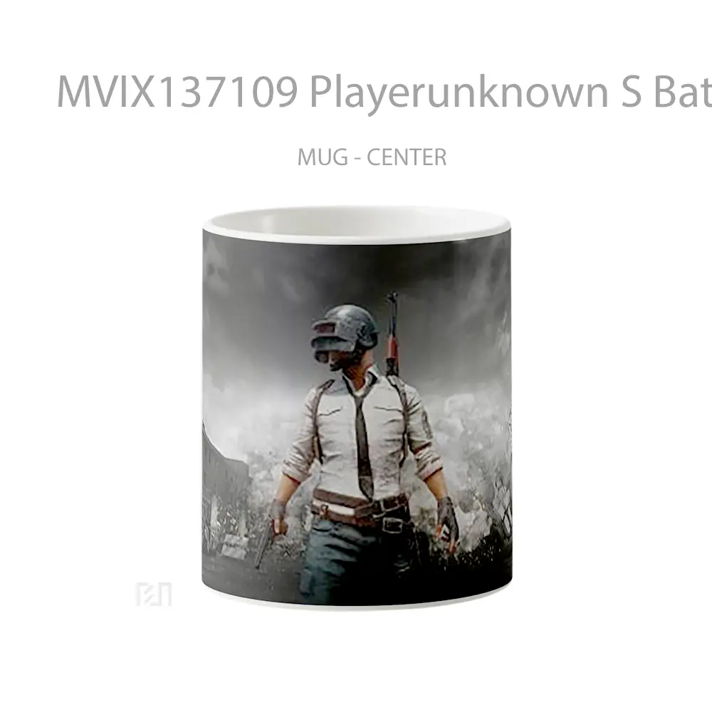 Mug Playerunknown S Battlegrounds V10 Gelas Keramik Unik