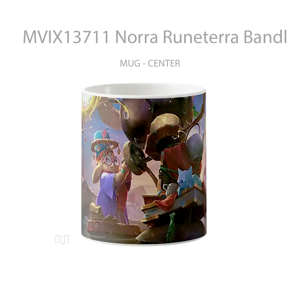 Mug Norra Runeterra Bandle City Gelas Keramik Unik