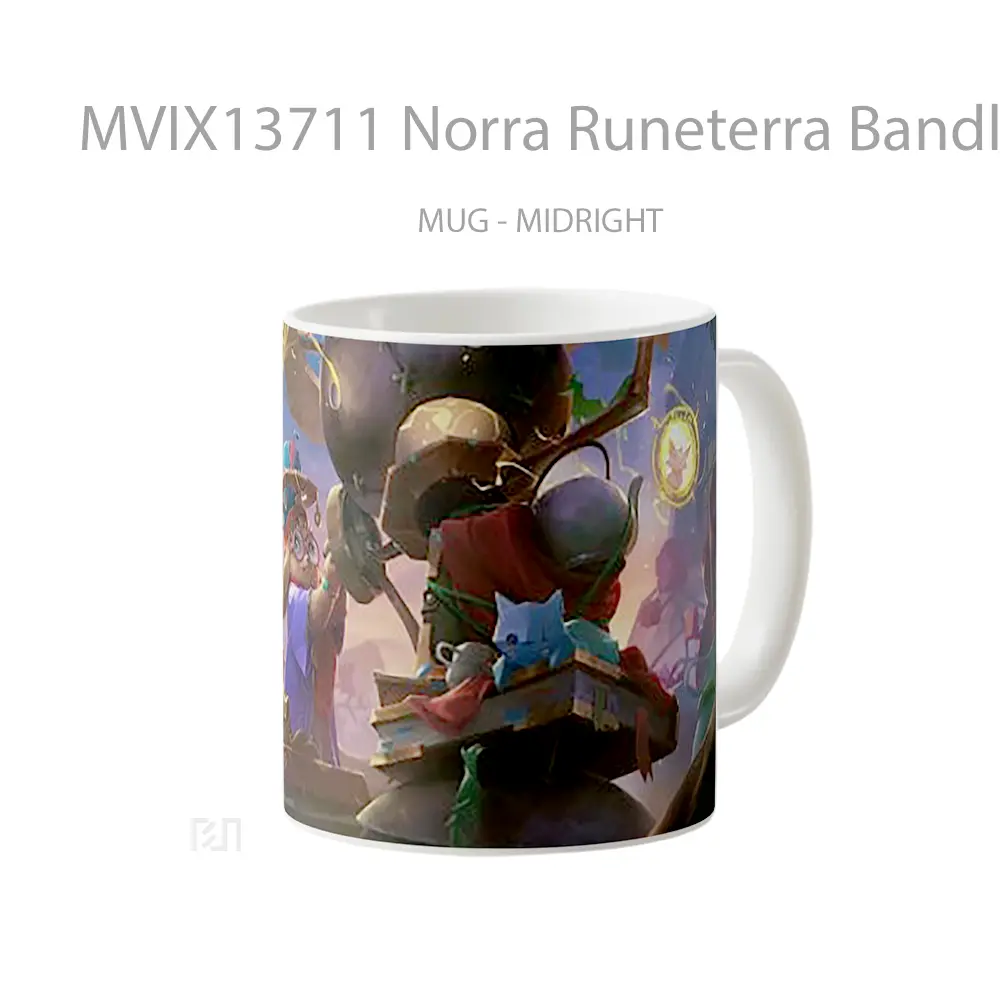 Mug Norra Runeterra Bandle City Gelas Keramik Unik - All-side / Desain