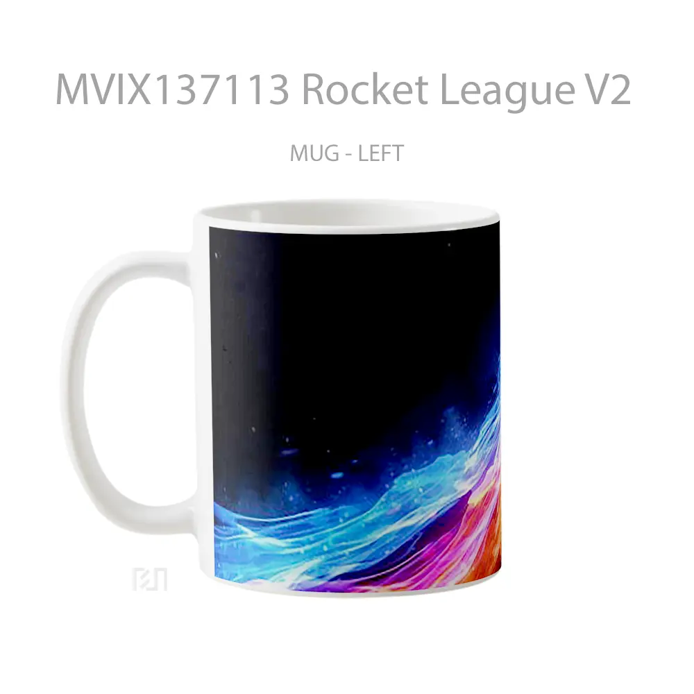 Mug Rocket League V2 Gelas Keramik Unik - All-side / Desain