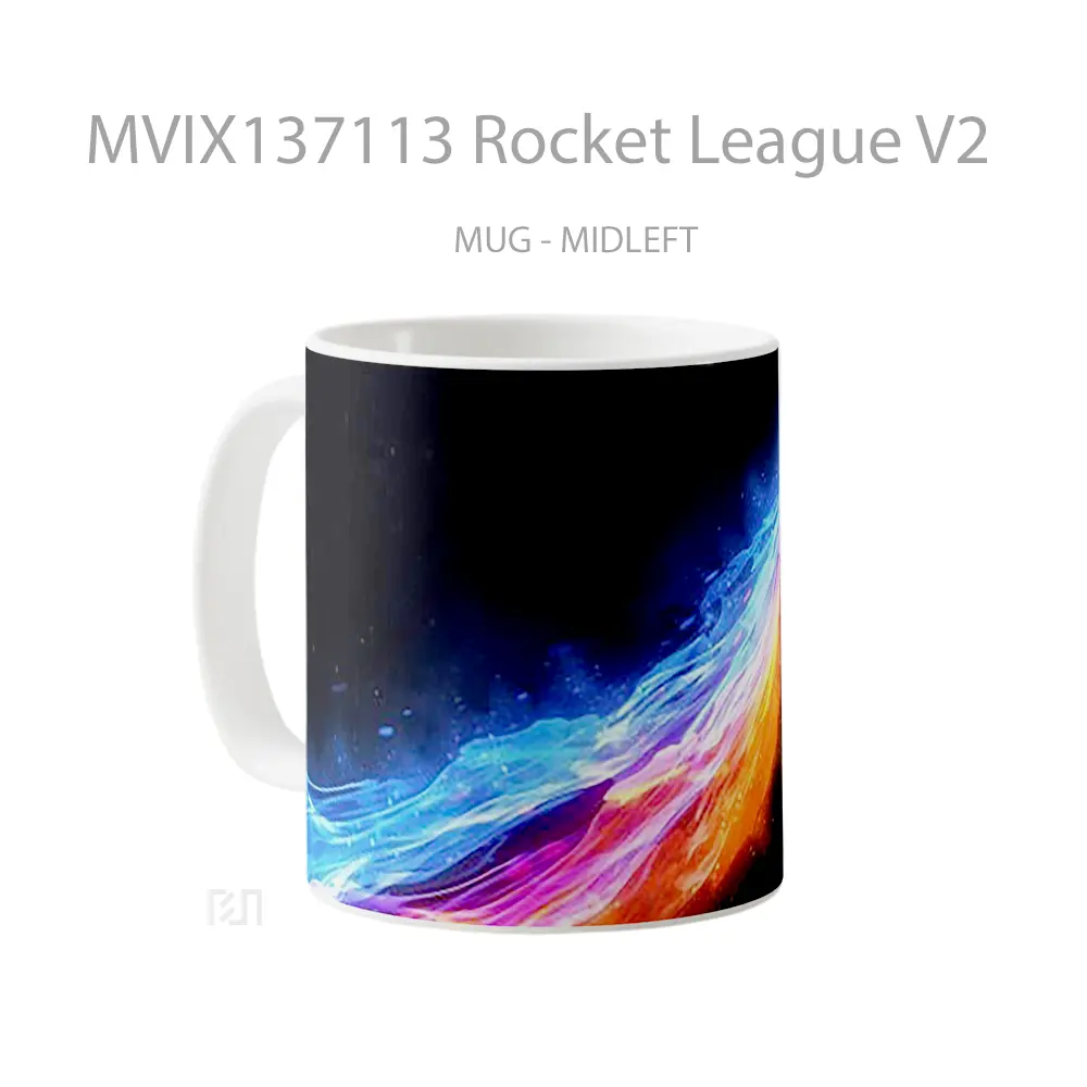 Mug Rocket League V2 Gelas Keramik Unik - All-side / Desain