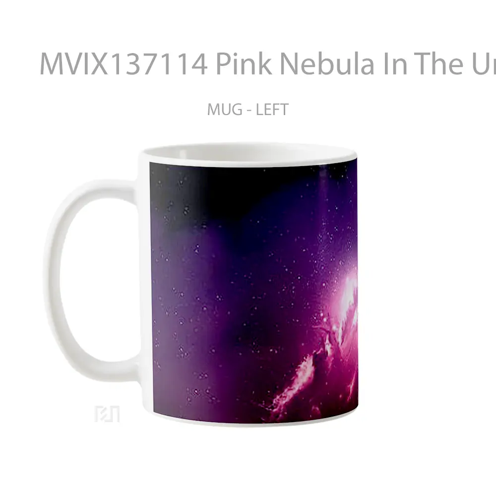 Mug Pink Nebula In The Universe Gelas Astronomi - All-side / Desain