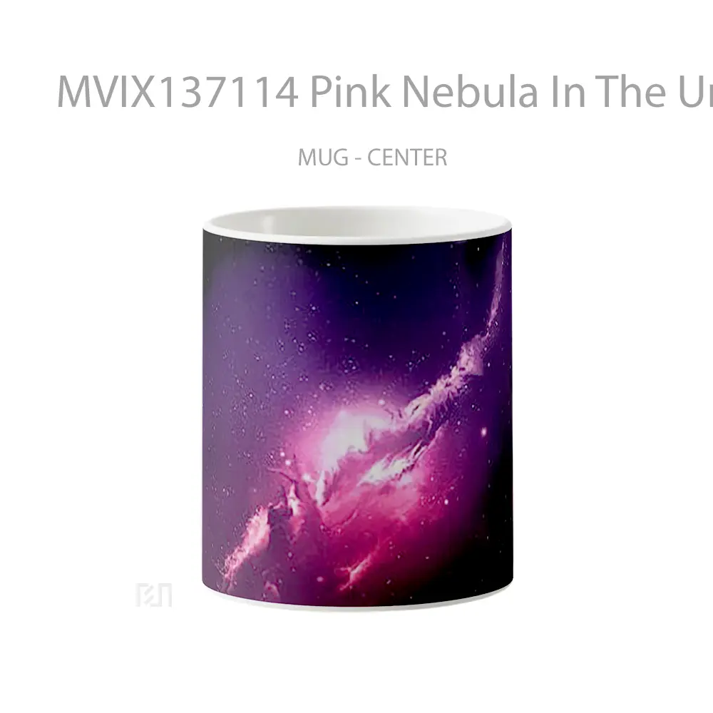 Mug Pink Nebula In The Universe Gelas Astronomi