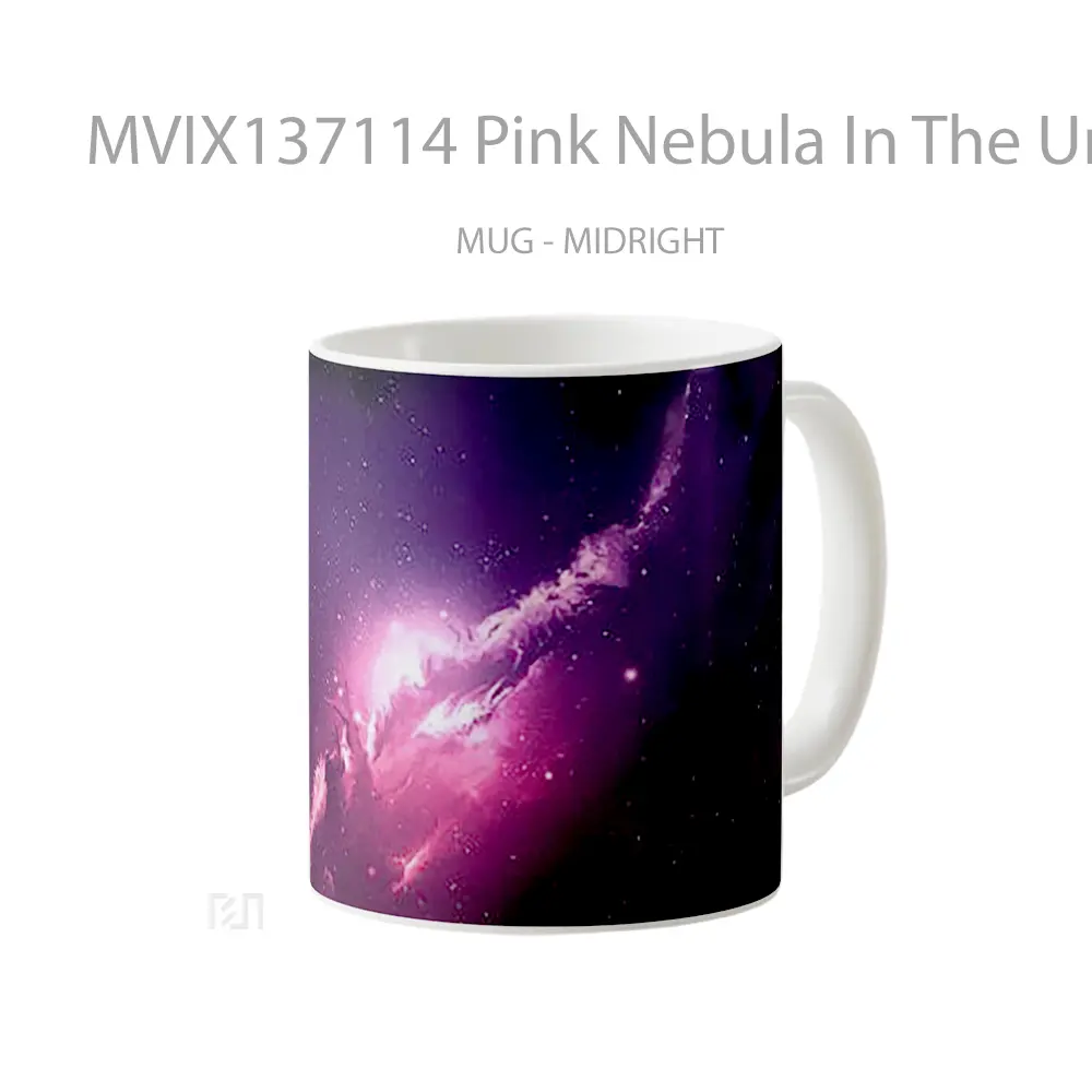 Mug Pink Nebula In The Universe Gelas Astronomi - All-side / Desain