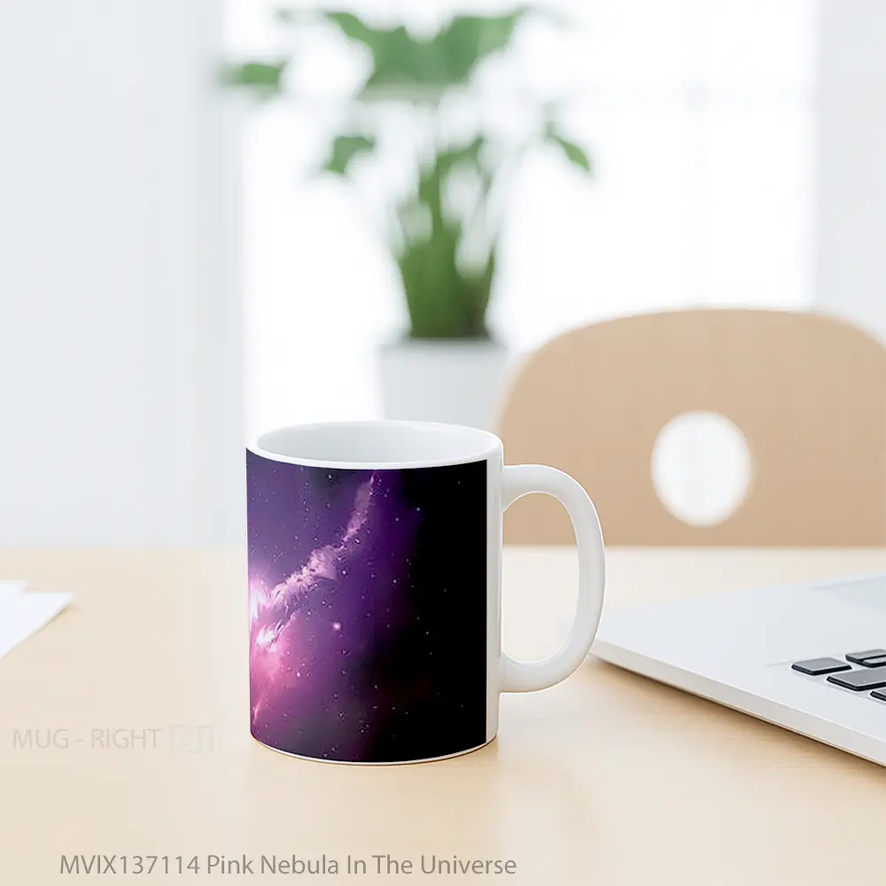 Mug Pink Nebula In The Universe Gelas Astronomi - All-side / Desain