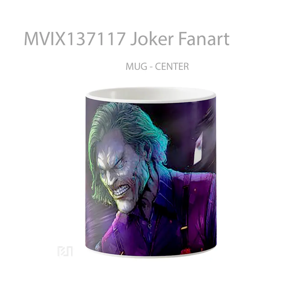 Mug Joker Fanart Gelas Superhero