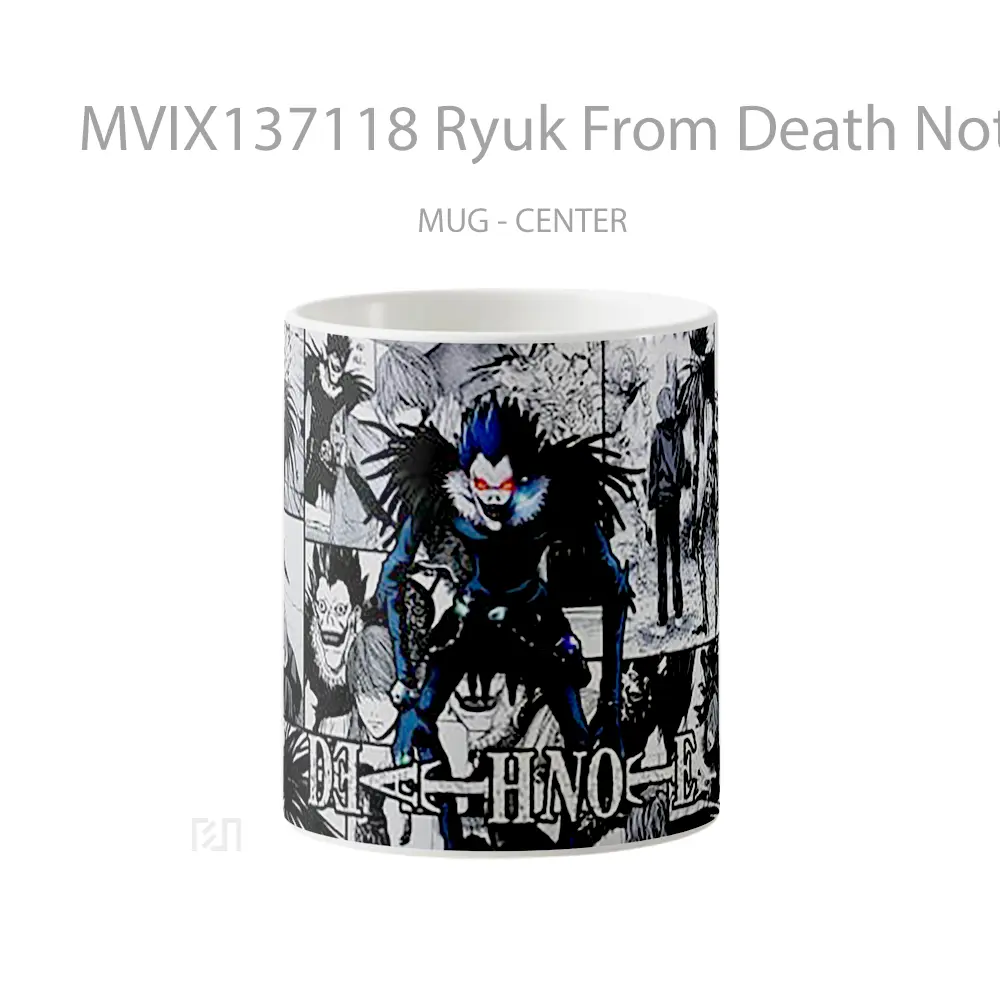 Mug Ryuk From Death Note Gelas Keramik Unik